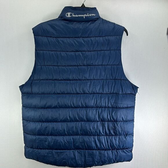 Champion Puffer Vest- Blue- Size XL - Picture 7 of 9